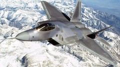 Aircraft military aviation F-22 Raptor