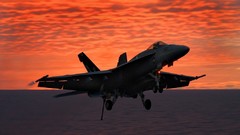 Aircraft military aviation vehicles f-18 hornet