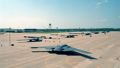 Aircraft military bomber B-2
