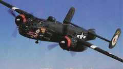 Aircraft military bomber B-25