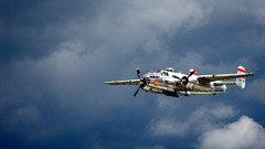 Aircraft military bomber B-25