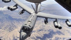 Aircraft military bomber B-52