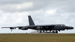 Aircraft military bomber B-52