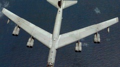 Aircraft military bomber B-52