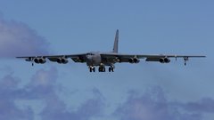 Aircraft military bomber B-52