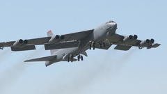 Aircraft military bomber b-52