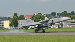 Aircraft military bomber flying landing sweden Saab jets 