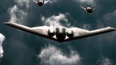 Aircraft military bomber jet