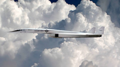 Aircraft military bomber XB-70