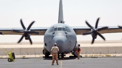 Aircraft military C-130 Hercules