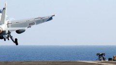 Aircraft military dual screen