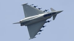Aircraft military eurofighter typhoon