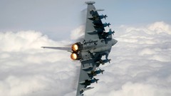 Aircraft military eurofighter typhoon