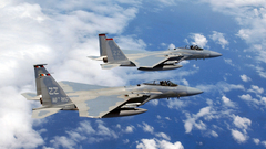 Aircraft military f-15 eagle