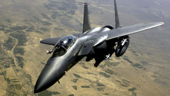 Aircraft military f-15 eagle