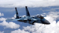 Aircraft military f-15 eagle fighter jets