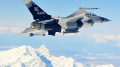 Aircraft military f-16 fighting