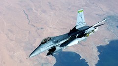 Aircraft military f-16 fighting