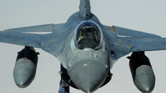 Aircraft military f-16 fighting