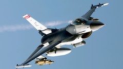 Aircraft military f-16 fighting