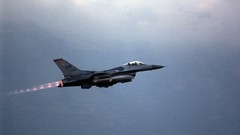 Aircraft military f-16 fighting