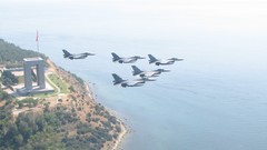 Aircraft military f-16 fighting falcon fighter jets Canakkale 