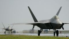 Aircraft military F-22 Raptor
