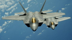 Aircraft military F-22 Raptor