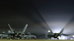 Aircraft military F-22 Raptor