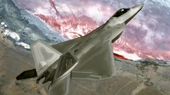 Aircraft military F-22 Raptor