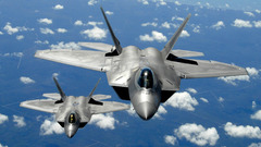 Aircraft military F-22 Raptor