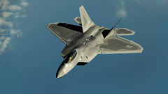 Aircraft military F-22 Raptor