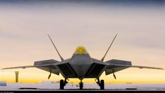 Aircraft military F-22 Raptor
