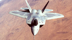 Aircraft military F-22 Raptor