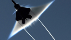 Aircraft military F-22 Raptor