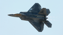 Aircraft military F-22 Raptor