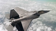 Aircraft military F-22 Raptor