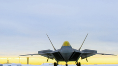 Aircraft military F-22 Raptor