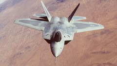 Aircraft military F-22 Raptor