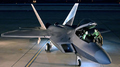 Aircraft military F-22 Raptor