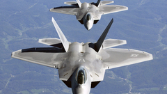 Aircraft military F-22 Raptor