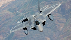 Aircraft military F-22 Raptor