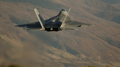 Aircraft military F-22 Raptor