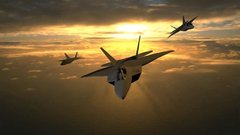 Aircraft military F-22 Raptor
