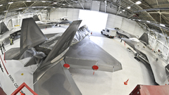 Aircraft military F-22 Raptor