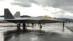Aircraft military F-22 Raptor