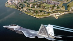 Aircraft military F-22 Raptor