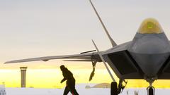 Aircraft military F-22 Raptor