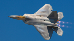 Aircraft military F-22 Raptor