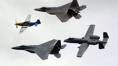 Aircraft military F-22 Raptor